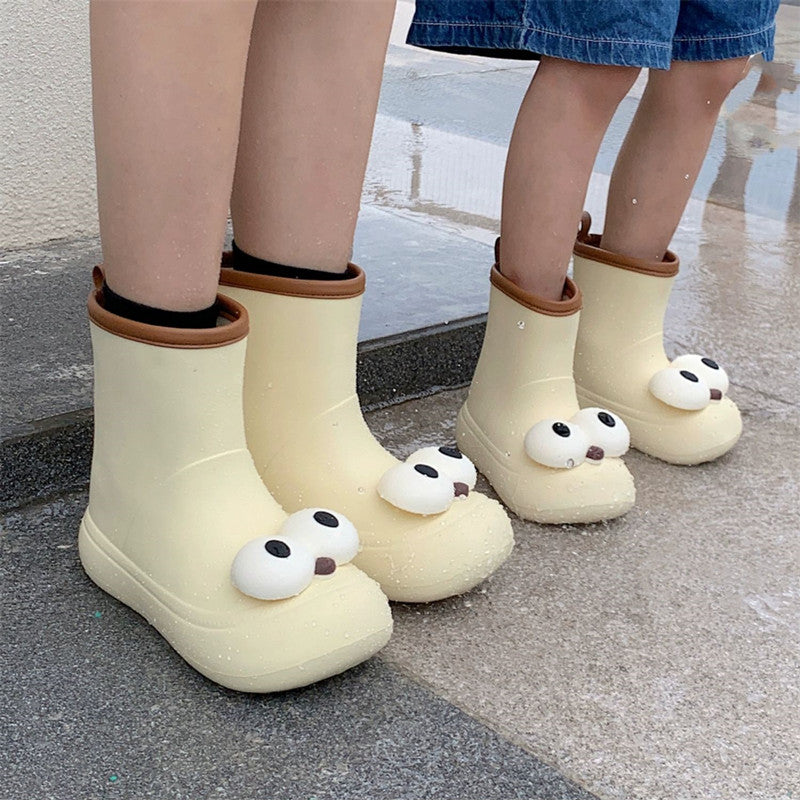 Big-Eyed Rain Boots