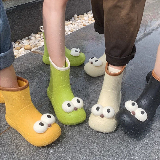 Big-Eyed Rain Boots
